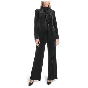 Calvin Klein Velvet Wideleg Pantsuit NWT,  Size 10